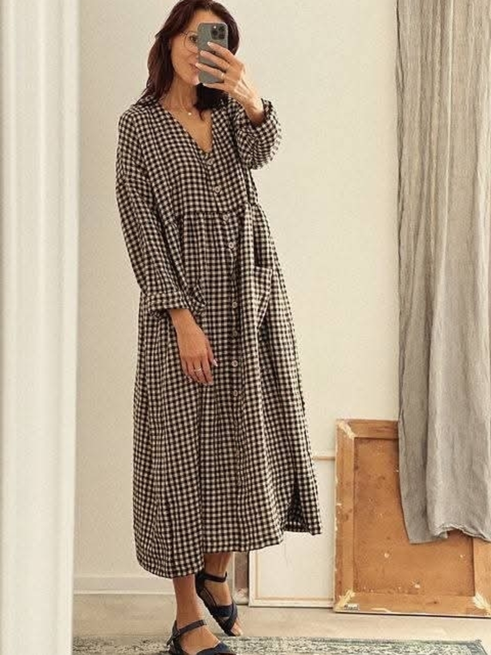 Simply GREY Life LINEN DRESS